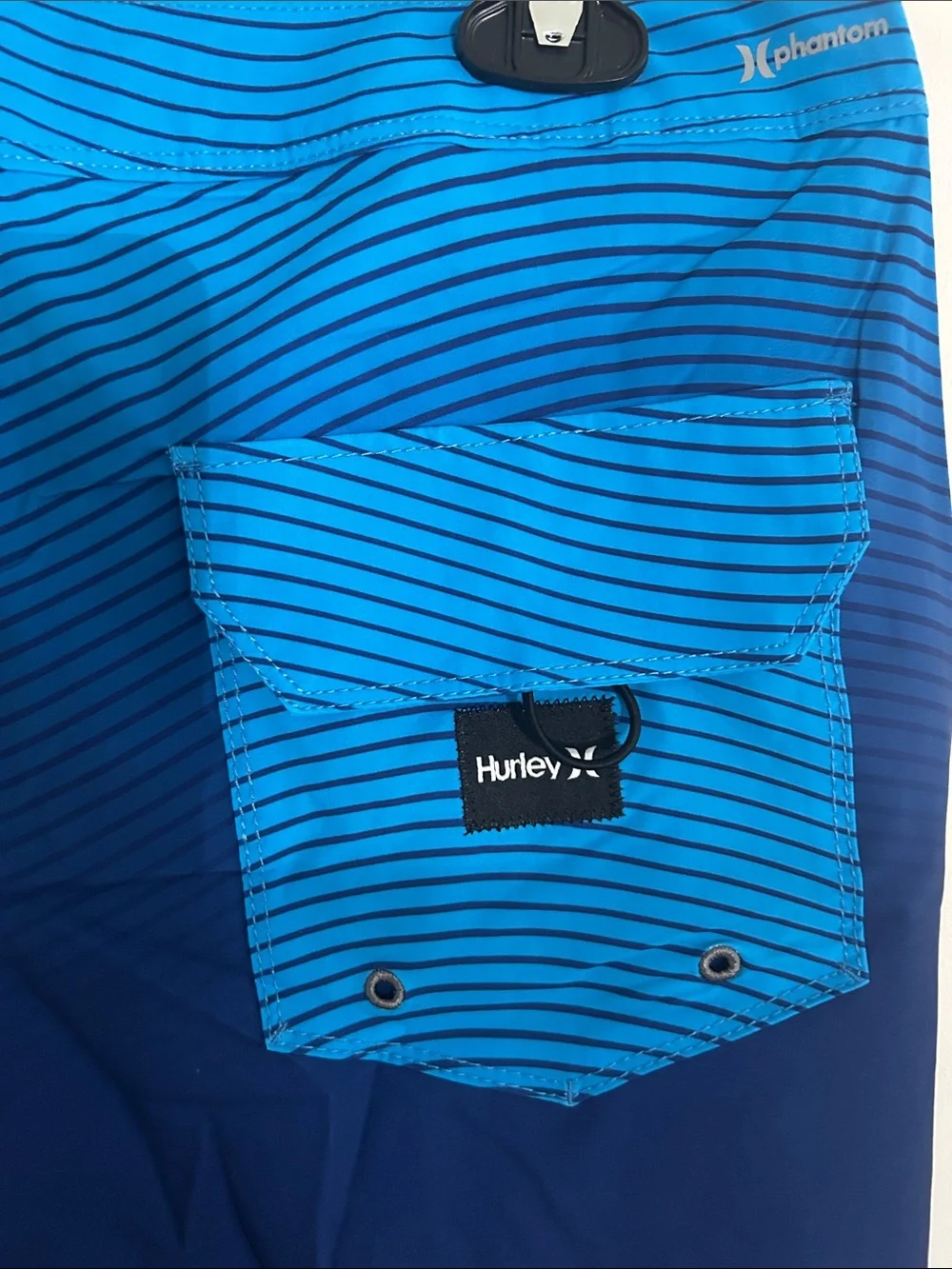 NWT Hurley Men’s Blue Boardshorts with USA Logo